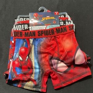 Spiderman Kids' Boxer Briefs - Red and Black